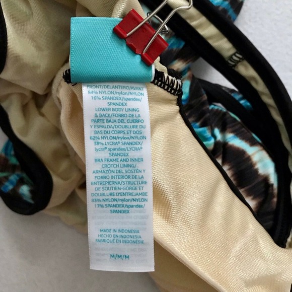 Coastal Blue NWOT One Piece Swim Suit Women M - Picture 11 of 14